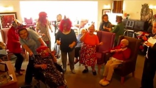 Waterfield House care home doing the 'Harlem Shake'