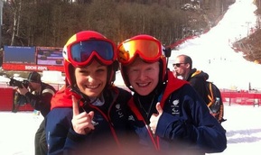 Charlotte Evans and Kelly Gallagher