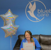 Bluebird Care Wiltshire South recognises outstanding care assistant