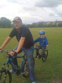 Paul Costello and his son Louis