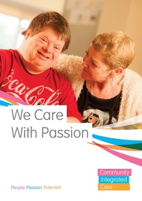 Example of the new Community Integrated Care rebrand style