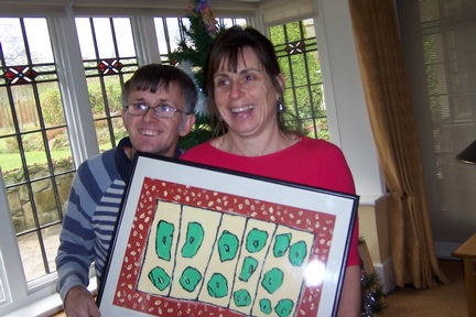 Paul with Shared Lives carer Sheila