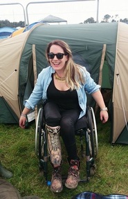 Louise Bruton at Reading Festival