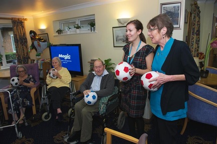 The Royal Alfred Seafarers' Society training with residents