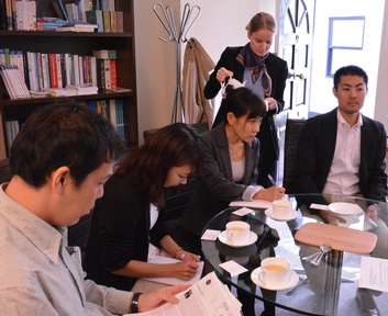 Japanese delegates learn about Penrose Care's unique care services