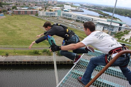 Paul Richoux, staff member at Blackwood 'taking the plunge'