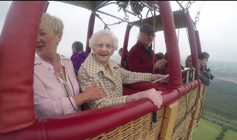 Chrissie Miller and her carer Jacqui Malarkey