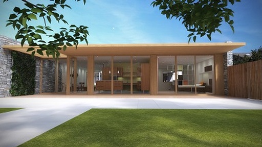 Artist's impression of the state-of-the-art home