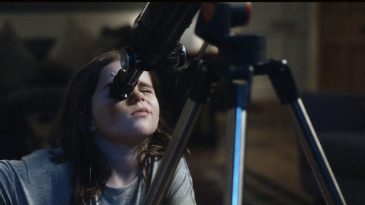 An image from the John Lewis, 'Man on the Moon' advert