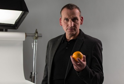 Christopher Eccleston in the #sharetheorange animation
