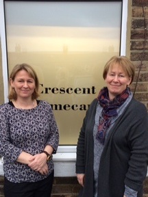 Crescent Homecare Ltd's managing directors, Debra Robey and Geraldine Raggat
