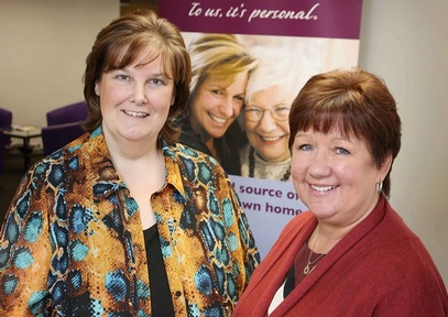 L-R: Owner Trudi Jameson with care manager Annette Connor