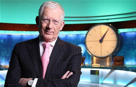 Nick Hewer, Countdown host and Lord Sugar's aide in The Apprentice Photo: Channel 4