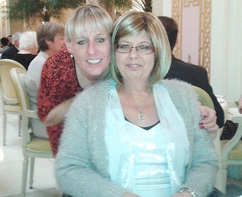 L-R: Franchise owner Sarah Slater (with her mother Angela Boardman before she died), ensures her franchise passes the mum test.