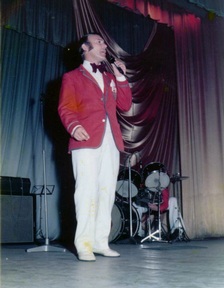 Ted during his days as a Redcoat