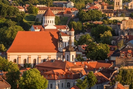 Egidija Indrasuite's home town of Vilnius, Lithuania