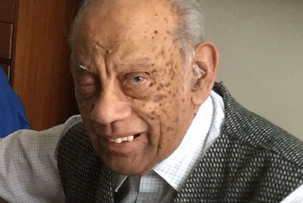 Denis Whitworth, 95 is helped by the service