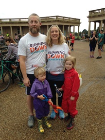 Cheryl Herrieven with family