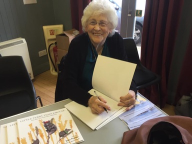 Joan Porter's book signing