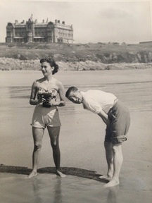Georgie Peters's grandparents, Mitch and Alfred Castle