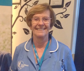 Chris Fyfe, care assistant at Bluebird Care (Hook)