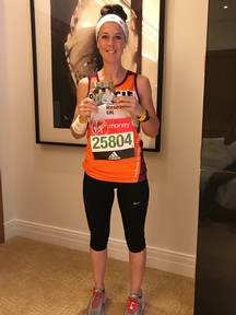 Siobhann and the London Marathon