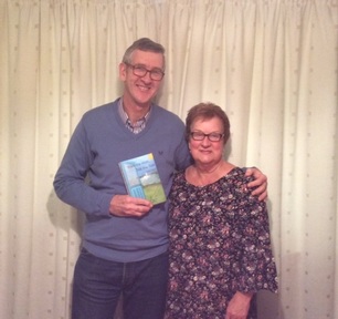 Keith with his wife Rosemary after publication of 'Walk the Walk, Talk the Talk' Dec 2016