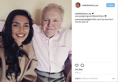Ray Kirton with his daughter Mariel Kirton Credit: Instagram