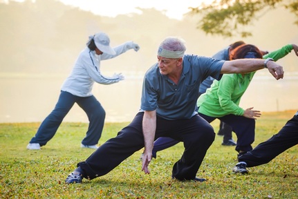 Tai Chi in the park Credit: cowardlion/ Shutterstock