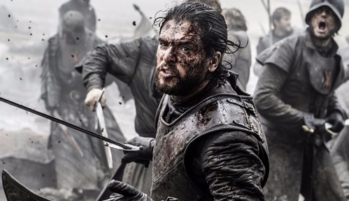 Kit Harington as Jon Snow in Game of Thrones