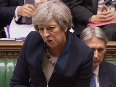 Unloved: British Prime Minister Theresa May Credit: Parliament TV