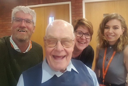 Fred Wright's first selfie