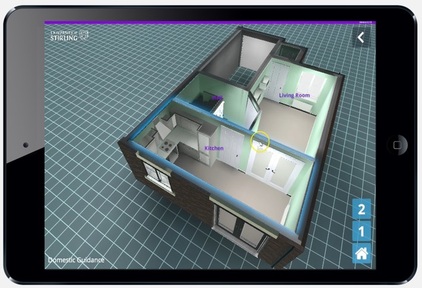 Iridis app. Credit: Stirling University