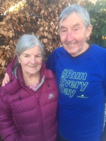 Ron Hill and his wife Mary