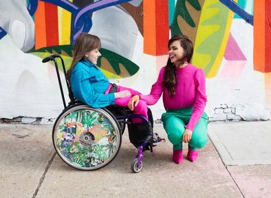 Izzy and Ailbhe Keane. Credit: Celeste Sloman