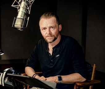 Actor Simon Pegg in dementia awareness campaign video for Alzheimer's Research. Credit: Alzheimer's Research UK
