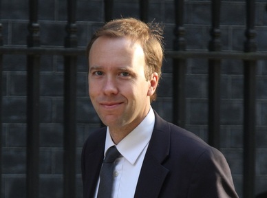 Health and social care secretary, Matt Hancock