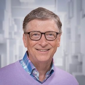 Bill Gates: Credit Twitter