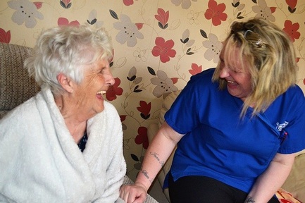 Home care worker, Jean Milburn