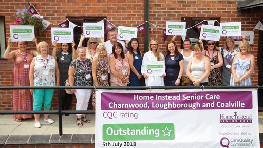 Outstanding- Home Instead Senior Care - Charnwood, Loughborough and Coalville