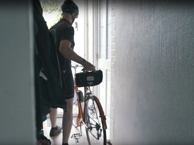 Cycling lets Peter 'leave dementia at home'. Credit: Peter Berry