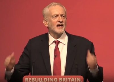 Jeremy Corbyn rallying the troops at the 2018 Labour Party conference. Credit: BBC