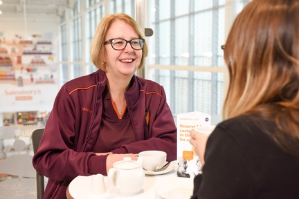 Sainsbury's rolls out 'Talking Tables' initiative