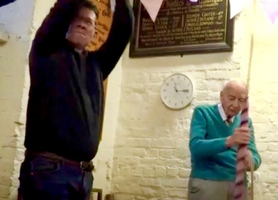 Dennis Brock turned 100 on 23 November.