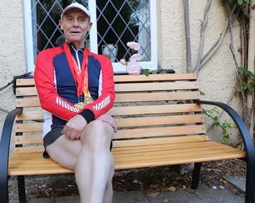 Bill Mitchell aged 74 has run 158 marathons.