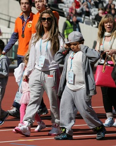 Katie Price and her son Harvey in 2012. Credit: Twocoms / Shutterstock.com