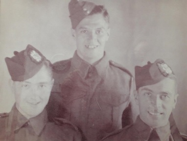 William Glen pictured during WW2. Credit: William Glen.