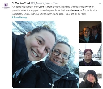 Tweet by @St_Monica_Trust
