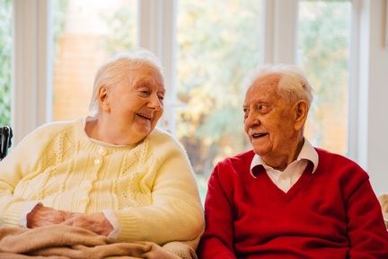 Marie and Ron Murray, aged 96 and 97.