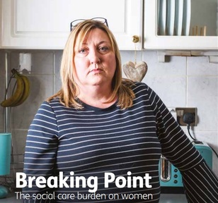 Sarah's experience as a sandwich carer features in Age UK's report 'Breaking Point'. Credit: Age UK